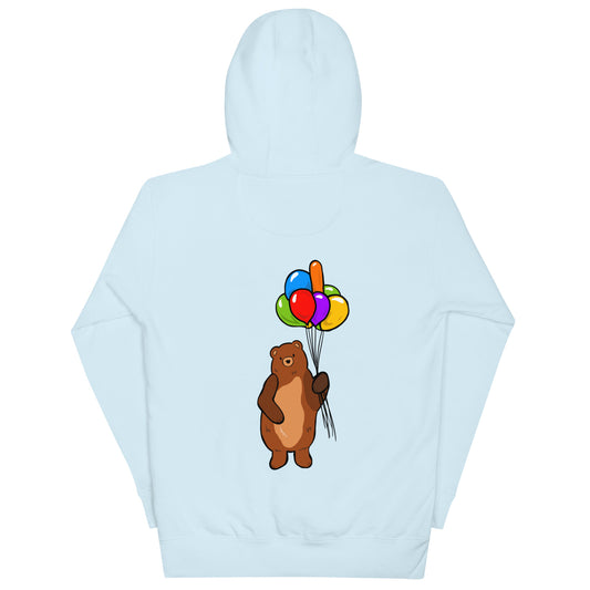 Balloon Bear Hoodie with Logo